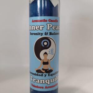 Lumiere Metaphysical Center Meditation Candle.