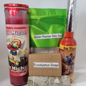 Lumiere Metaphysical Center Archangel Michael Purified Cleansing Set.