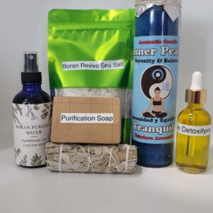 Lumiere Metaphysical Center Meditation Cleansing Set.